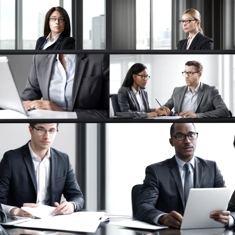 Two professionals reviewing a contract